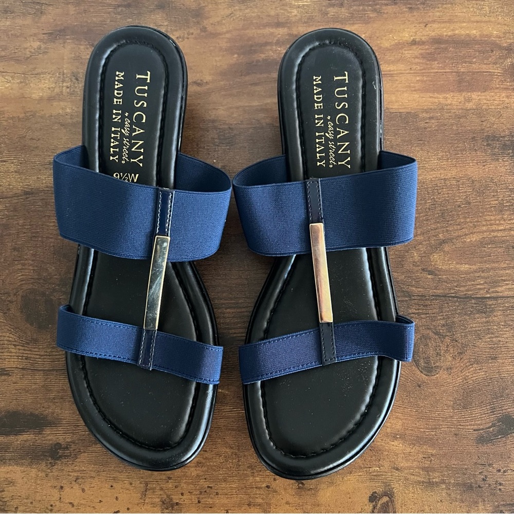 Tuscany women's blue sandals